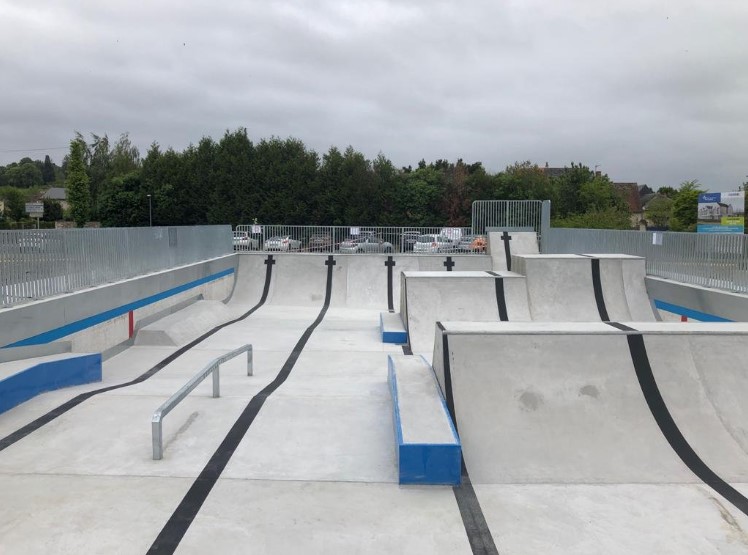 Skatepark. Inauguration aux Pâtis