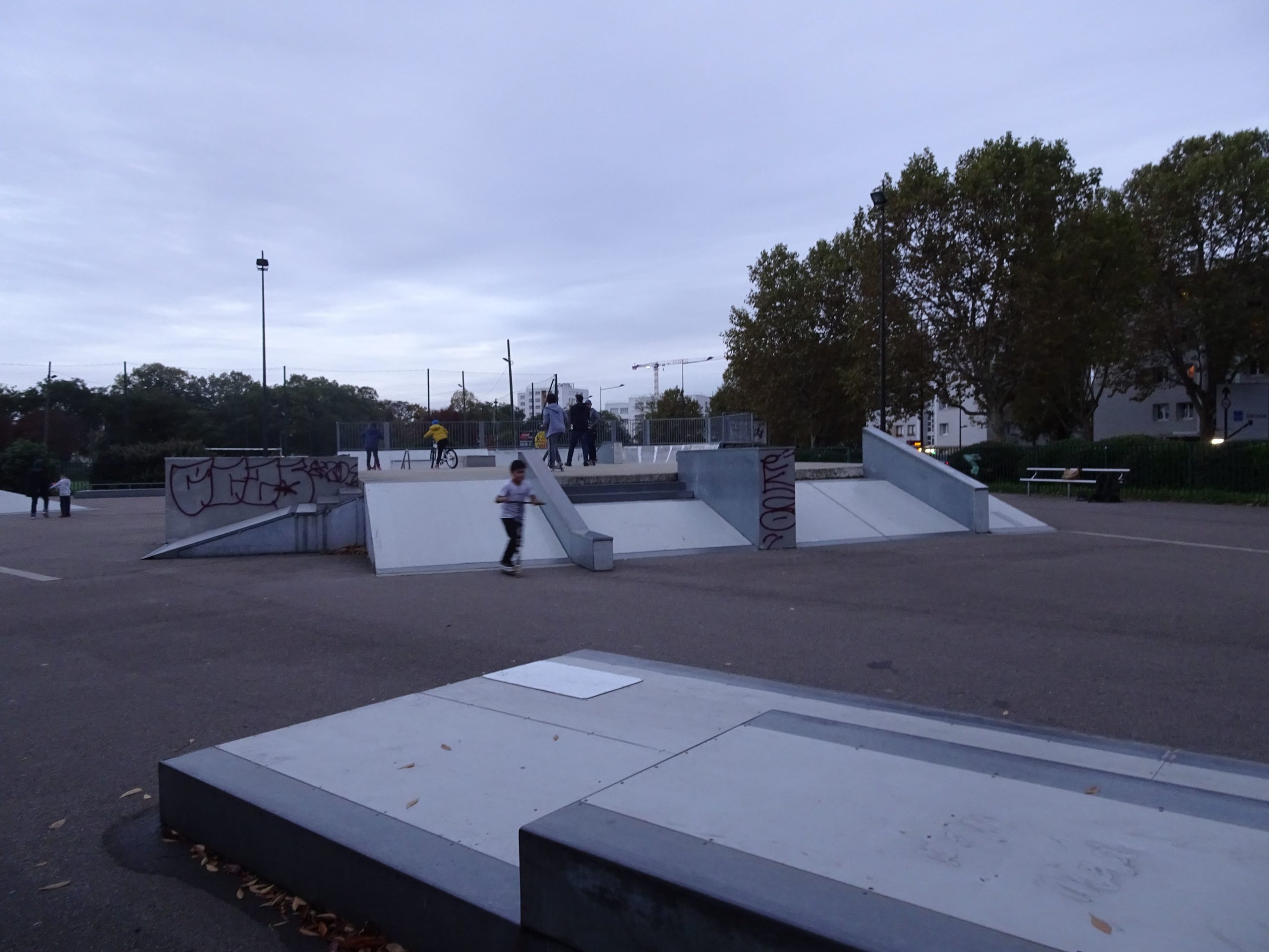 SaintDenis skatepark, SaintDenis, France